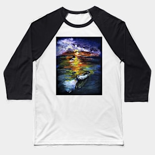 Colorful Sunrise Baseball T-Shirt